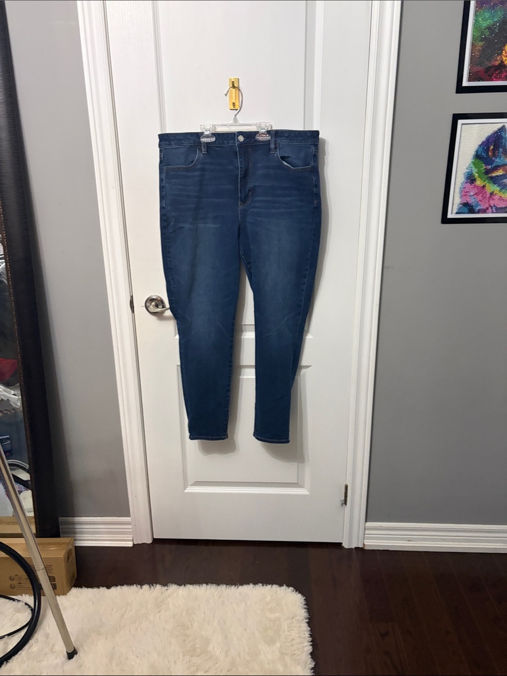 American eagle next level stretch Jeans in Dark Blue